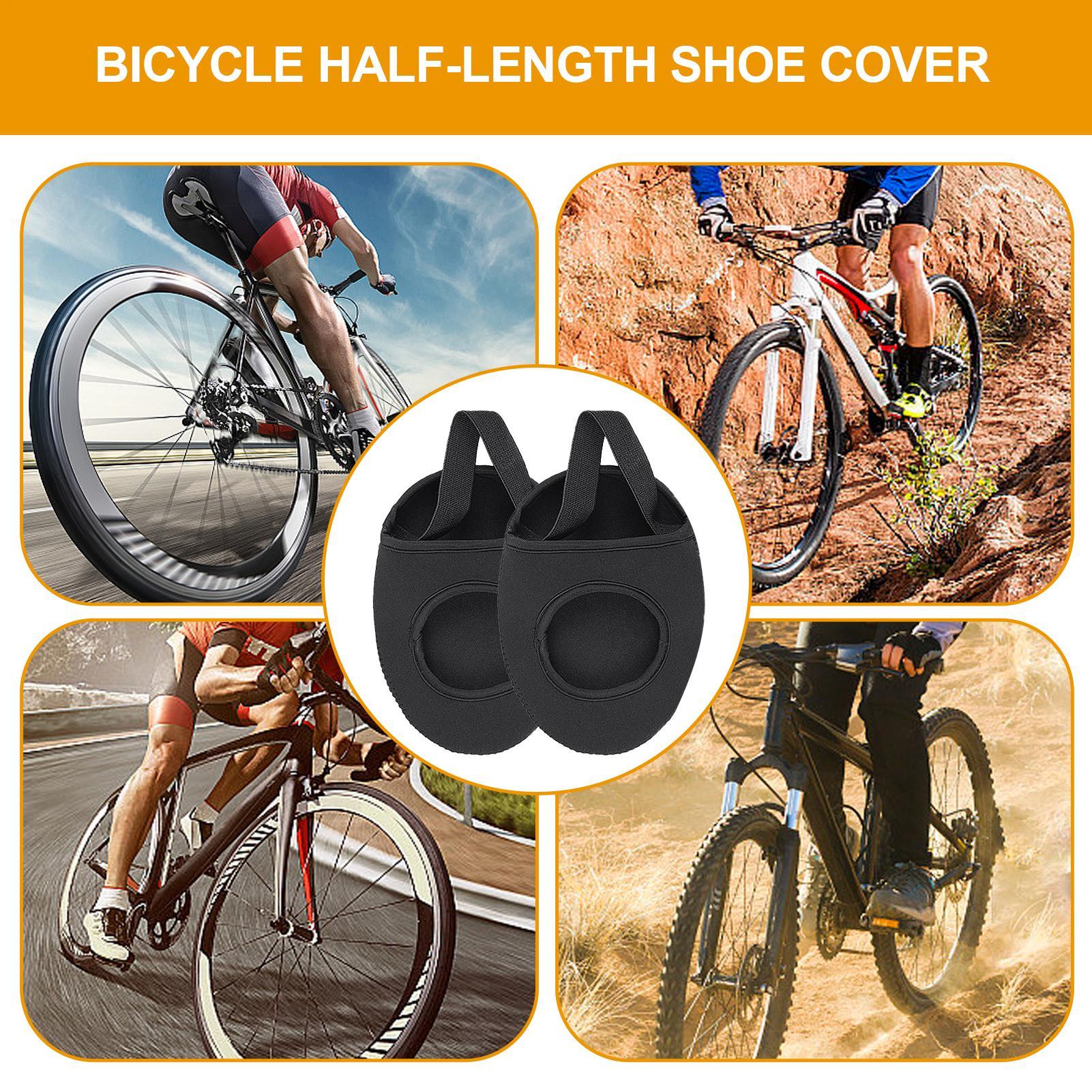 Mountain Biking Shoes - غطاء حذاء دراجة الطريق الجبلية نصف
