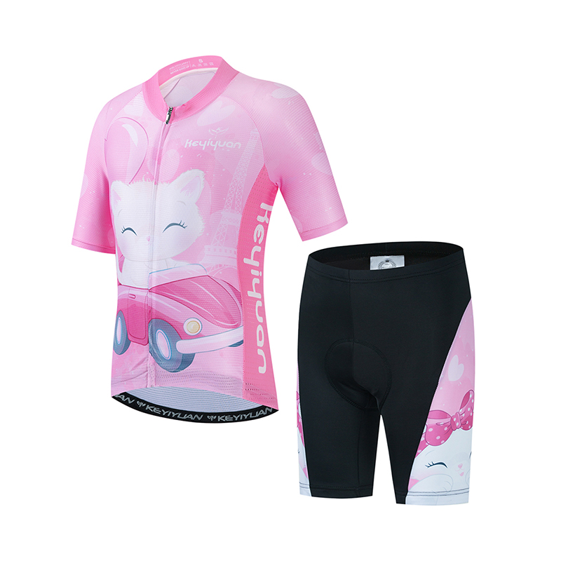Mountain Biking Apparel - طقم جيرسي لركوب الدراجات للأطفال من