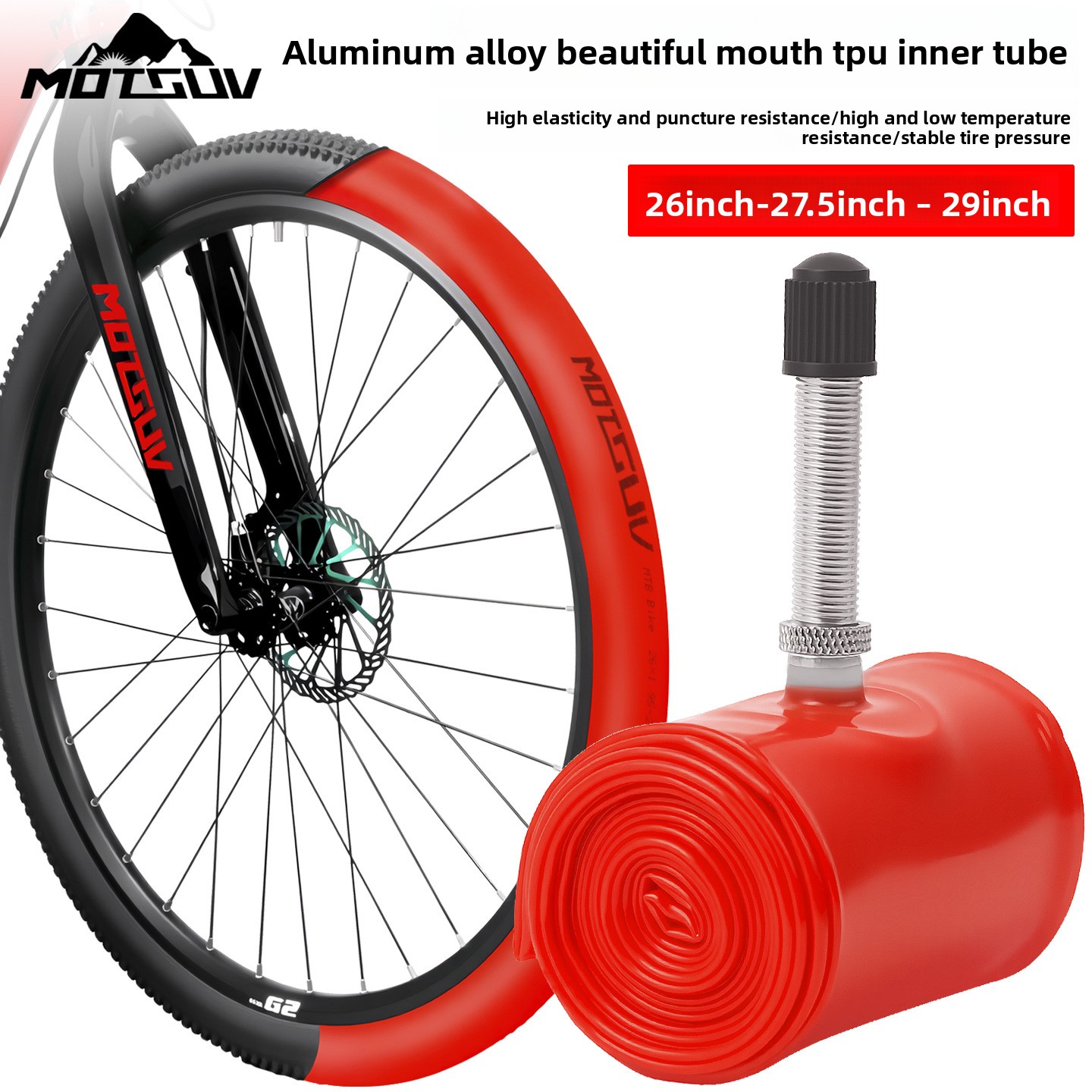 Mountain Biking Shoes - أنابيب داخلية للدراجة الجبلية من مادة