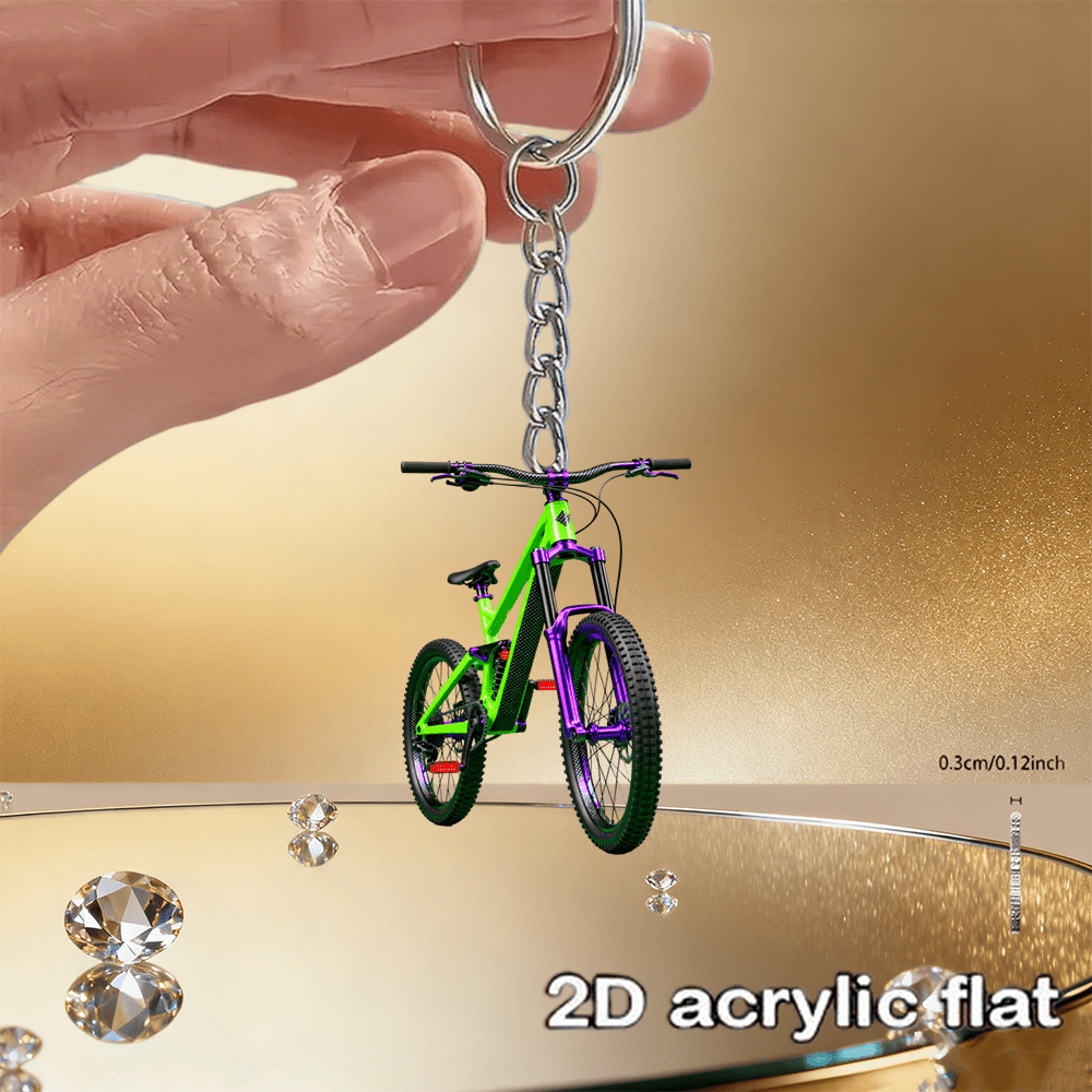 سلسلة مفاتيح دراجة جبلية ثنائي - مراجعة Mountain Biking Holidays وسعره