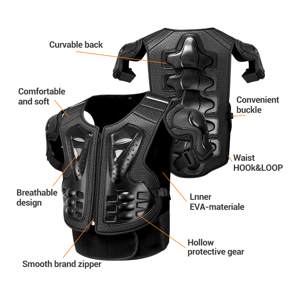 الكبار دراجة نارية درع الرجال  - مراجعة Mountain Biking Body Armour وسعره