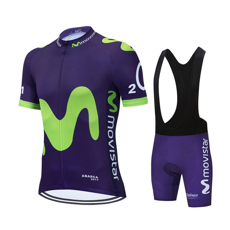 جديد الصيف Movistar فريق الدرا - مراجعة Mountain Biking Apparel وسعره