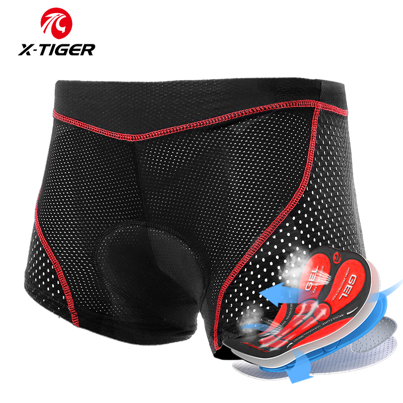 X-TIGER الرجال الدراجات الملاب - مراجعة Mountain Biking Underwear وسعره
