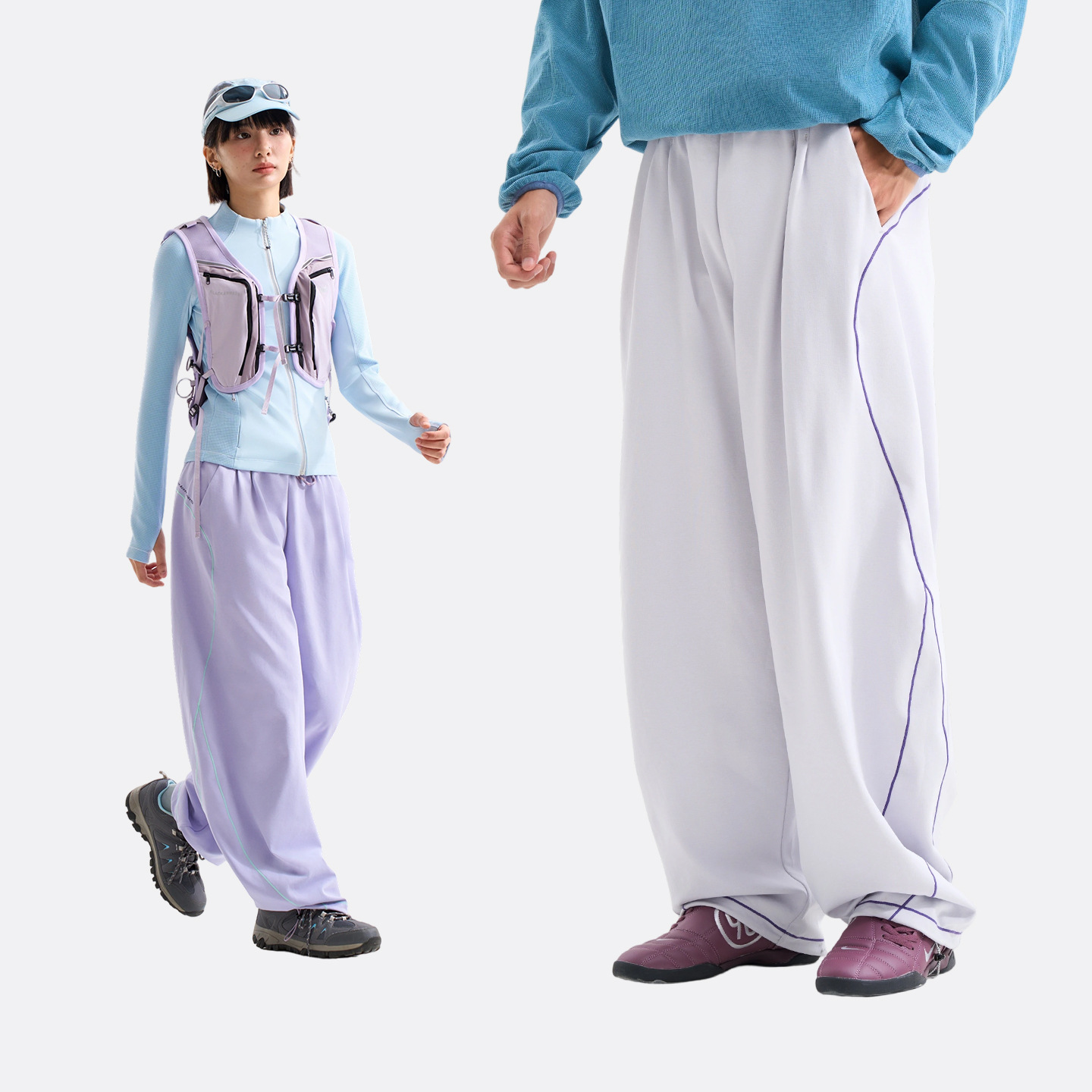 بنطلون رياضي واسع الساق للرجال - مراجعة Mountain Biking Pants Women وسعره