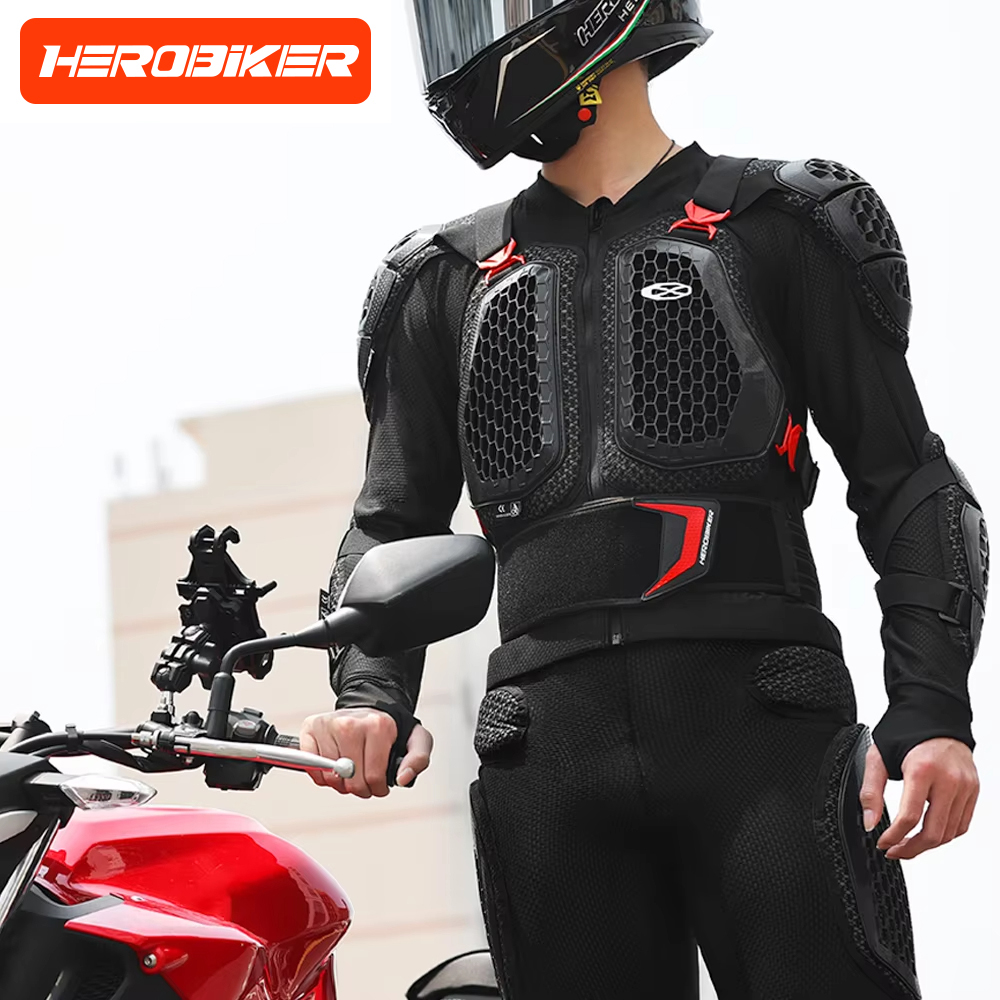 سترة وسروال دراجات نارية للطرق - مراجعة Mountain Biking Body Armour وسعره