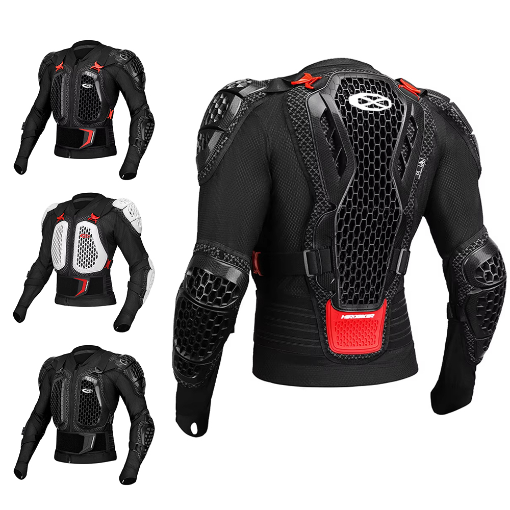 سترة وسروال دراجات نارية للطرق - مراجعة Mountain Biking Body Armour وسعره